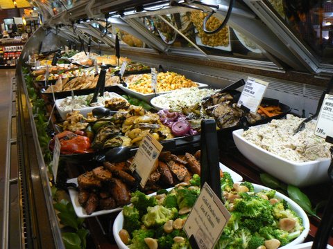 prepared foods at Whole Foods